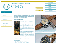 Tablet Screenshot of cosimo-online.com